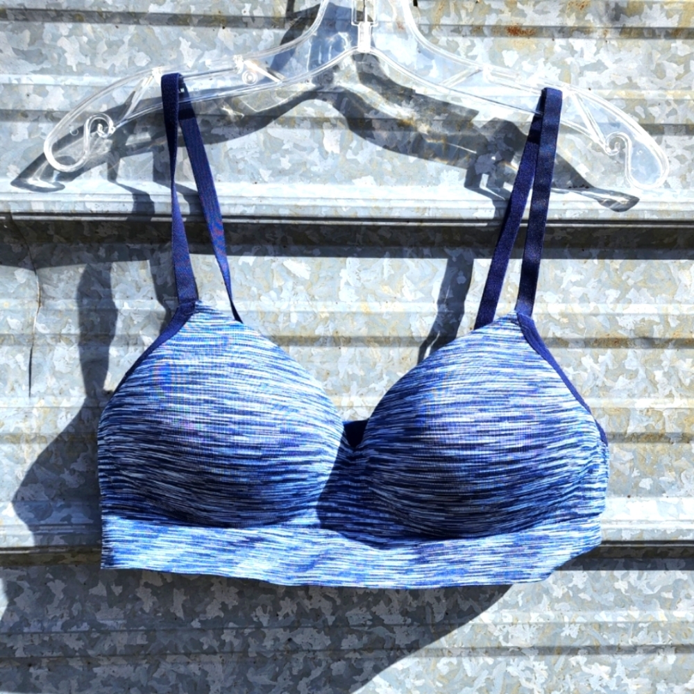 Blue Marble colored Large Body Shape Bra